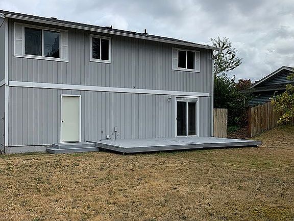 Back with large deck