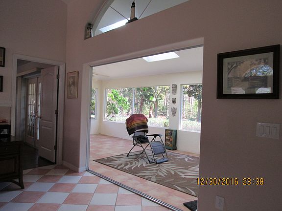 open sliders to outdoor room
