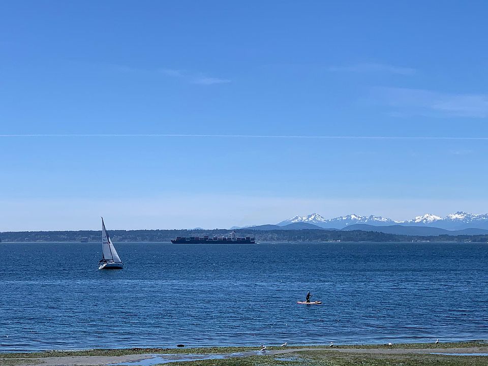 View from the deck at low tide on Memorial Day week-end 2021.