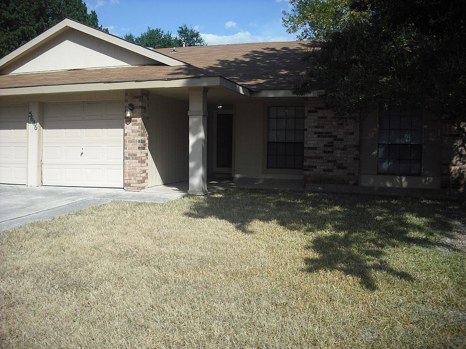 Shaded front yard