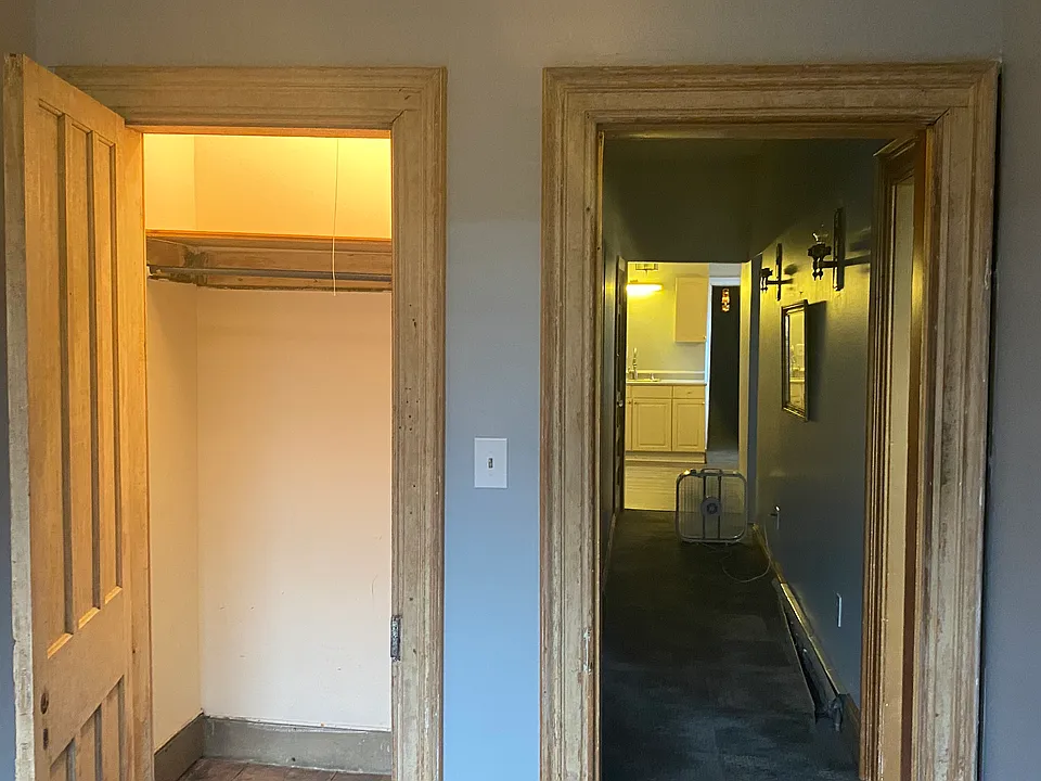 One of four closets