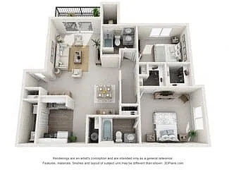 Floor plan B7