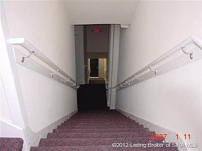 Stairway down to entrance off Spring St.