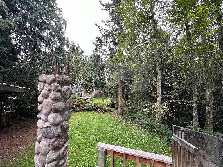 View from deck outside master