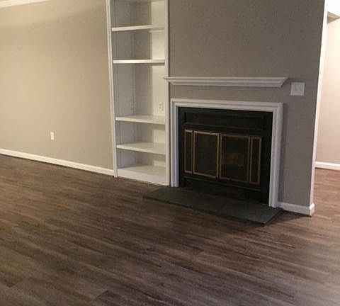 Great Room wood burning fireplace