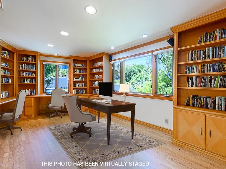 Office (virtually staged)