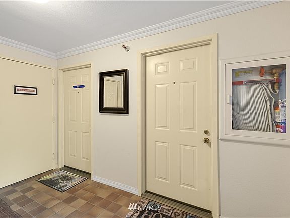 Take the elevator from the garage to your first floor home.