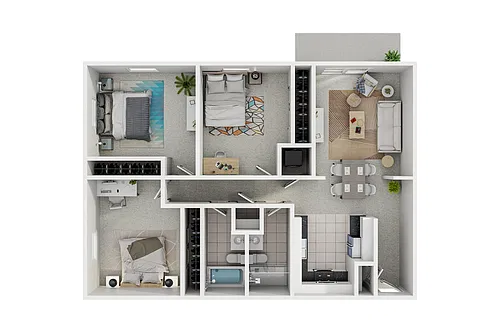 Floor plan PC2