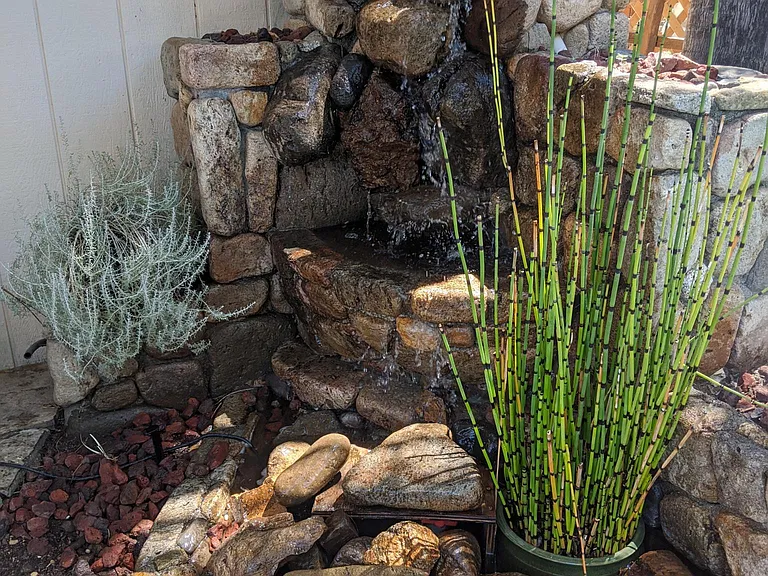 Waterfall outside your door!