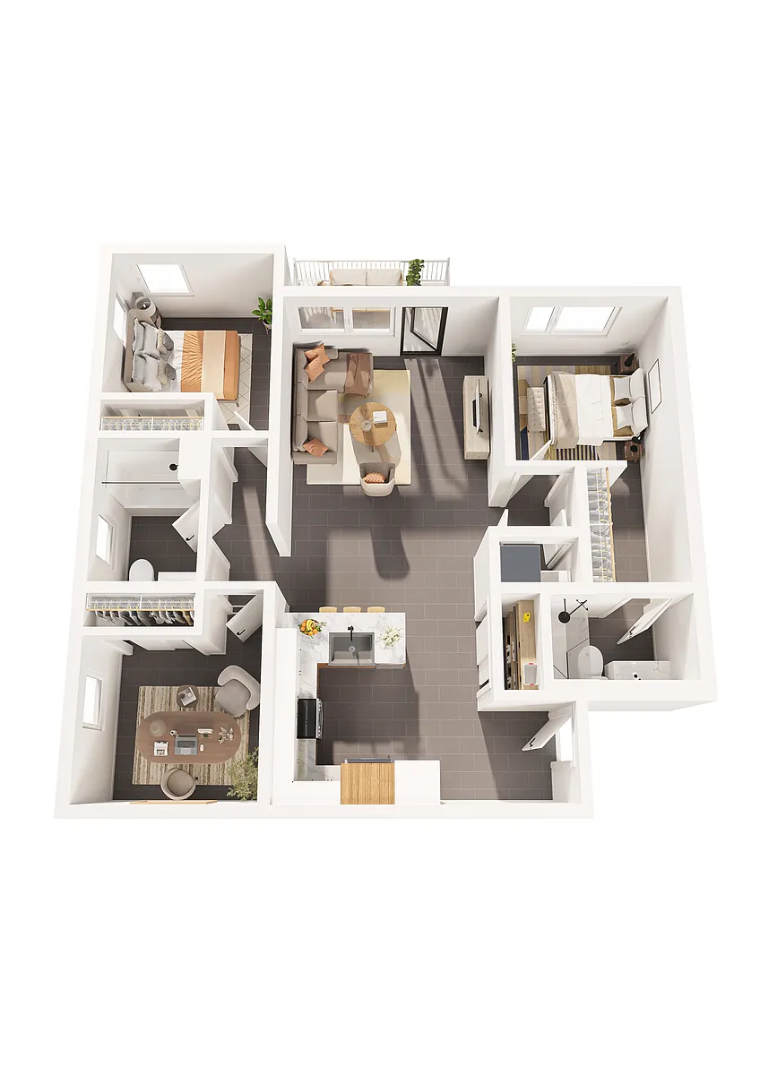 Floor plan The Basin