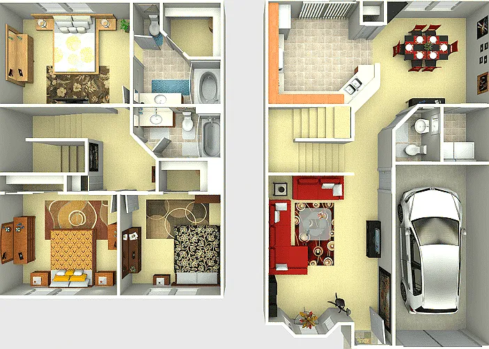 Casas De Soledad D4 Willow Townhome Three Bedrooms Casas De Soledad D4 Willow Townhome Three Bedrooms