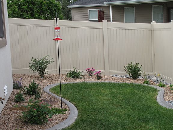 North Side of Back Yard