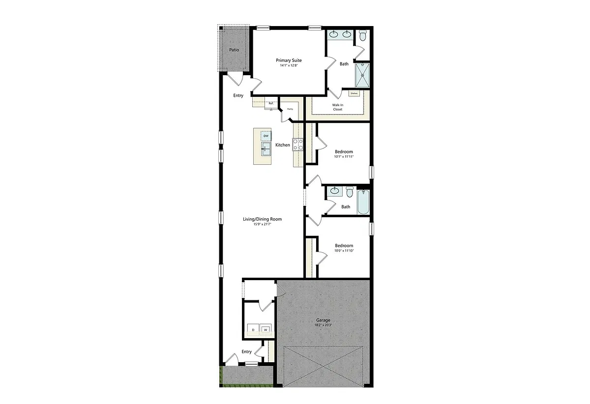 Floor plan Caper