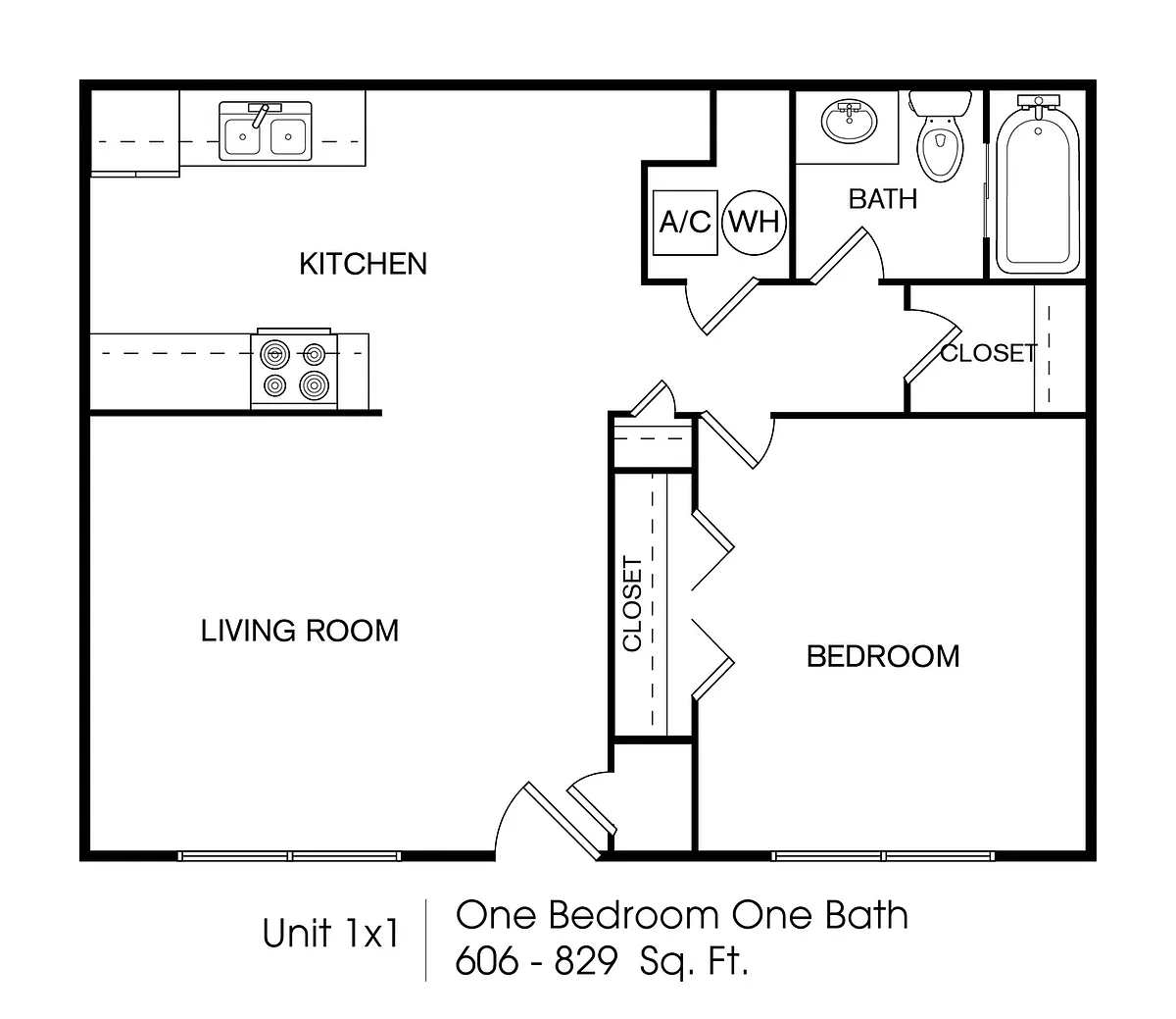 Floor plan A1A