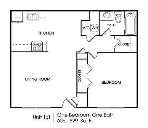 Floor plan A1A