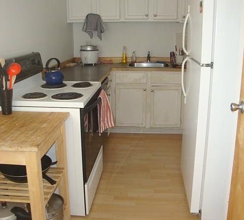 Apt 48- Three bedroom townhouse kitchen renting for $1,980/month