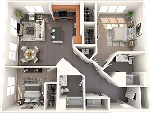 Floor plan B3