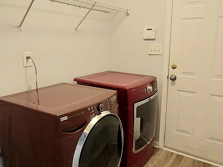 Laundry room and Garage access