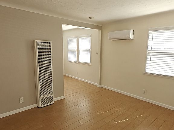 view from front door into dining area.