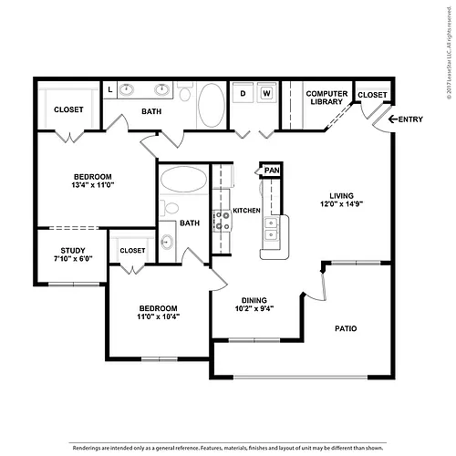 Floor plan B2