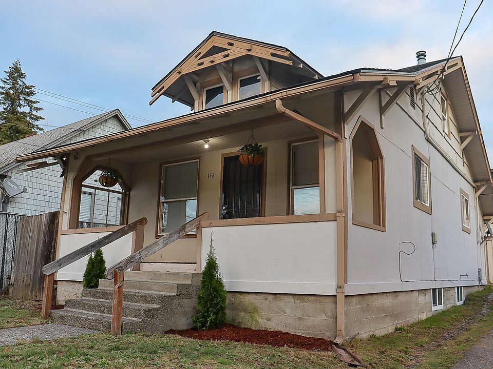 Front of house with porch