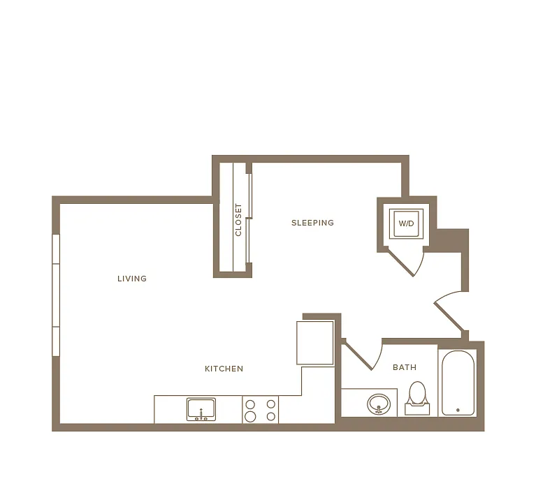 Floor plan S3 Studio
