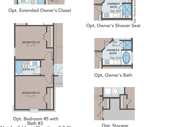 Kimbell Floor Plan Options