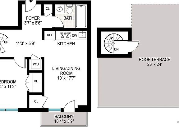2nd image of 230 Boerum St #Penthouse
