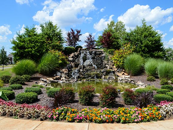 Water Fall in front.