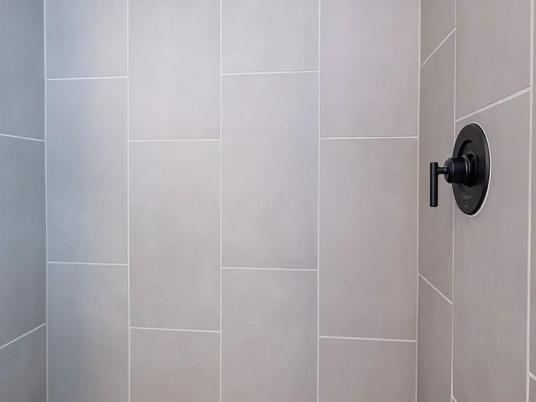 Bathroom #2- has a large walk-in shower with extra towels available
