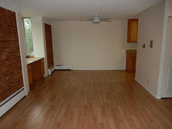 Living area, looking towards kitchen