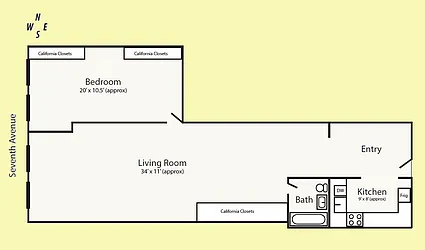 Rented by Alpha Properties NYC I LLC