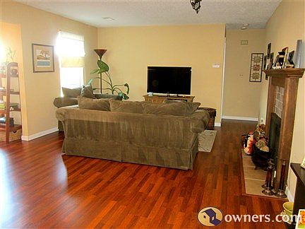 Living Room with Hardwood floors