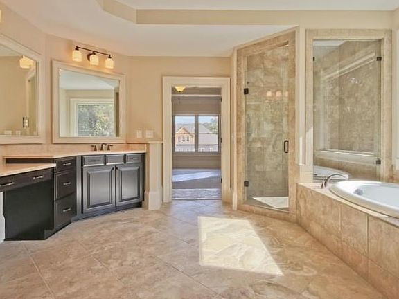 Representative photo of Master Bath. The actual home will be complete late November/early December