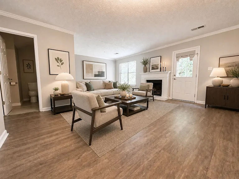 Living Room (facing left, virtually staged)