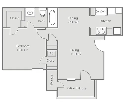 Floor plan A1