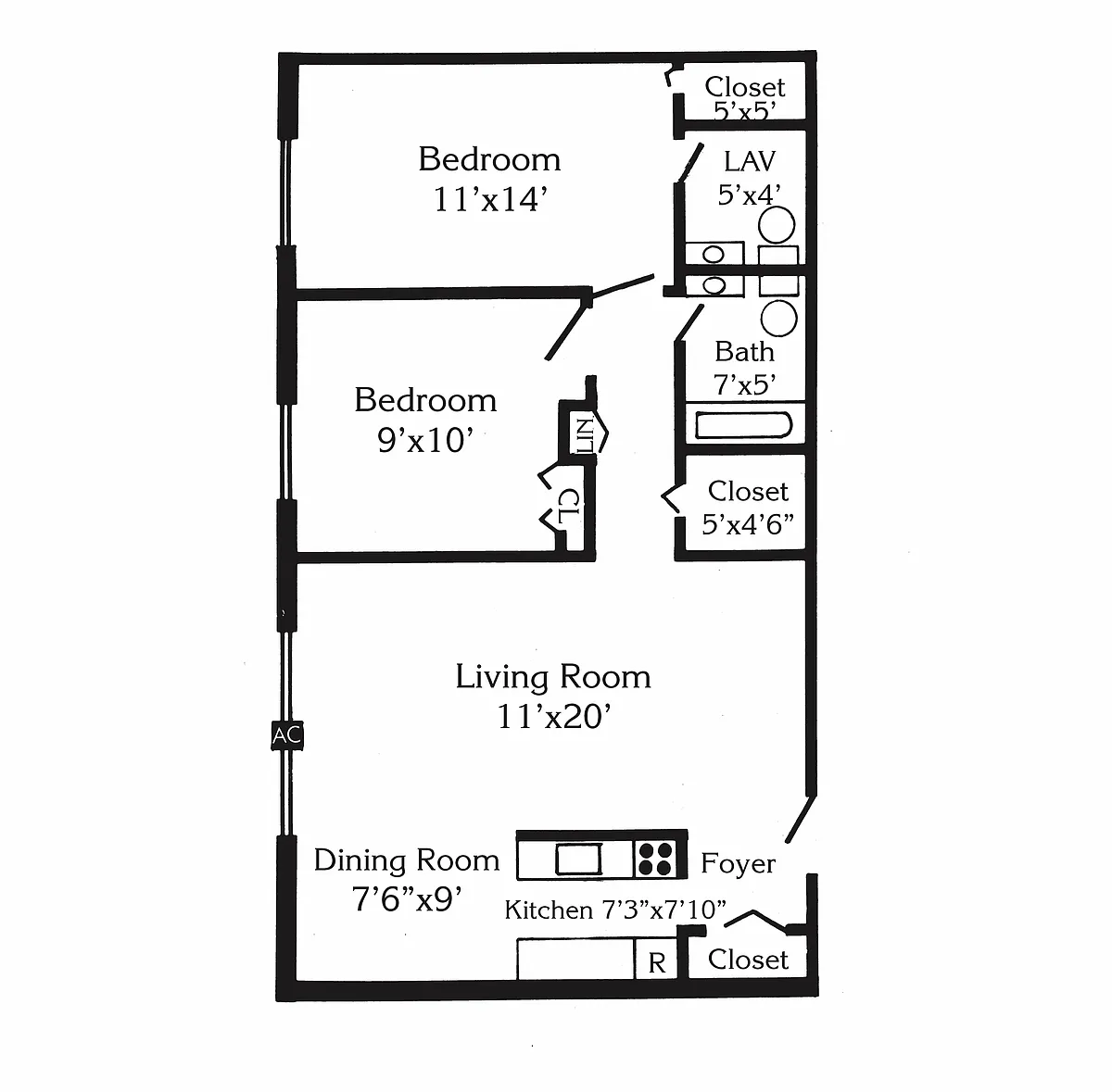 Floor plan D