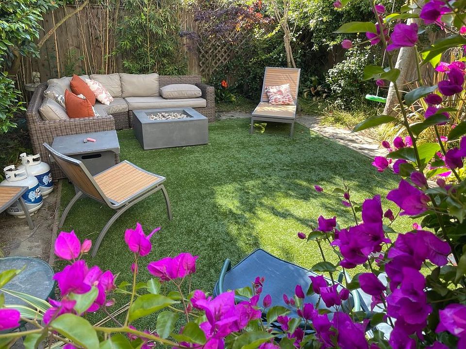 Shared garden with upstairs tenant