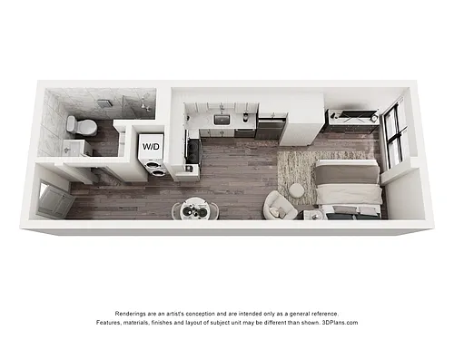 Floor plan M09 - Furnished