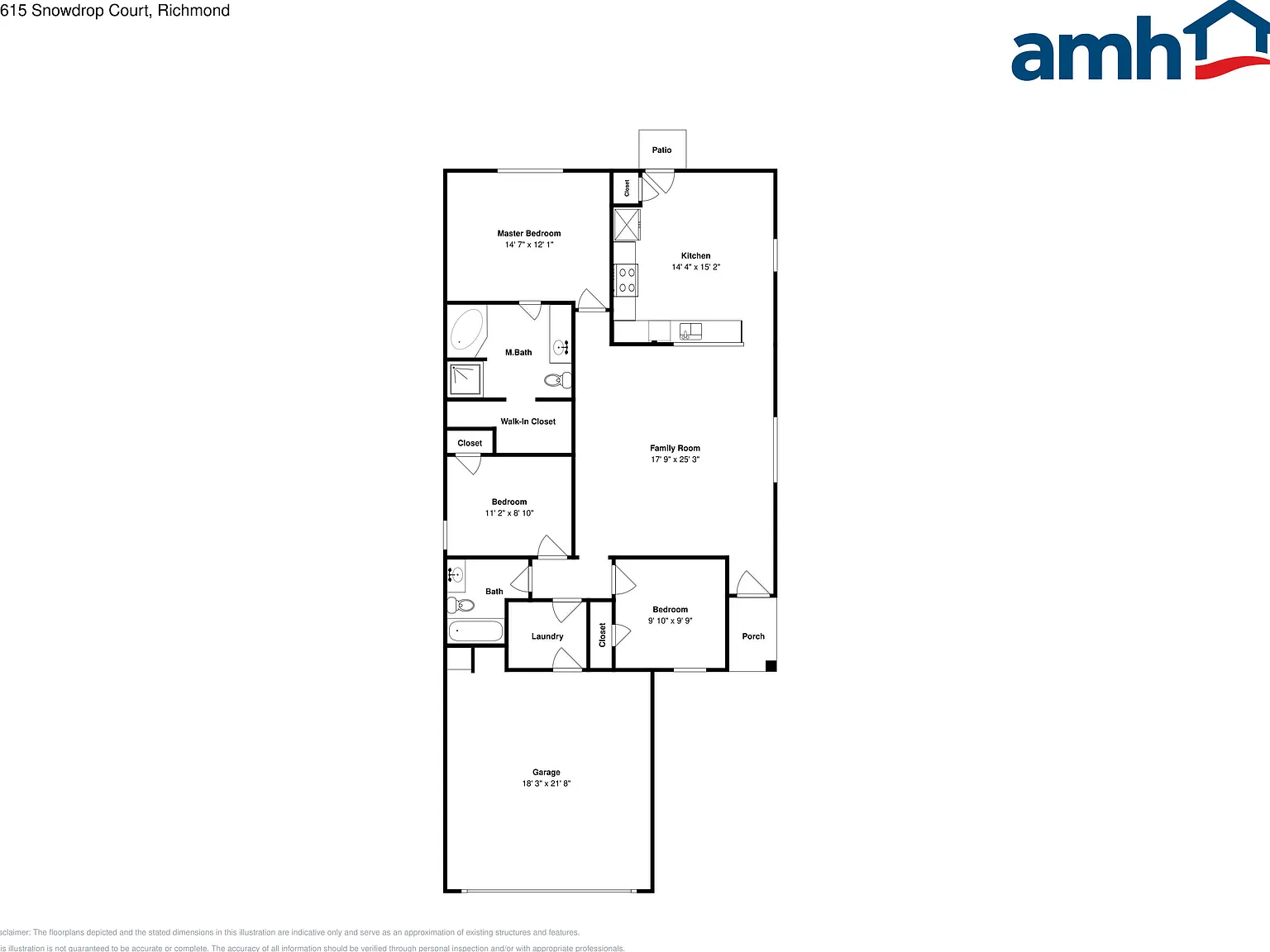 3 bed, 2.0 bath, 1429 sqft, $1,850 — Photo 2
