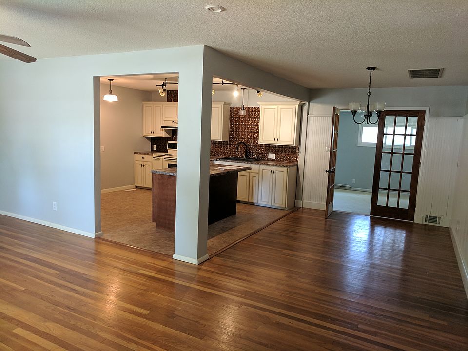 Open concept living area.