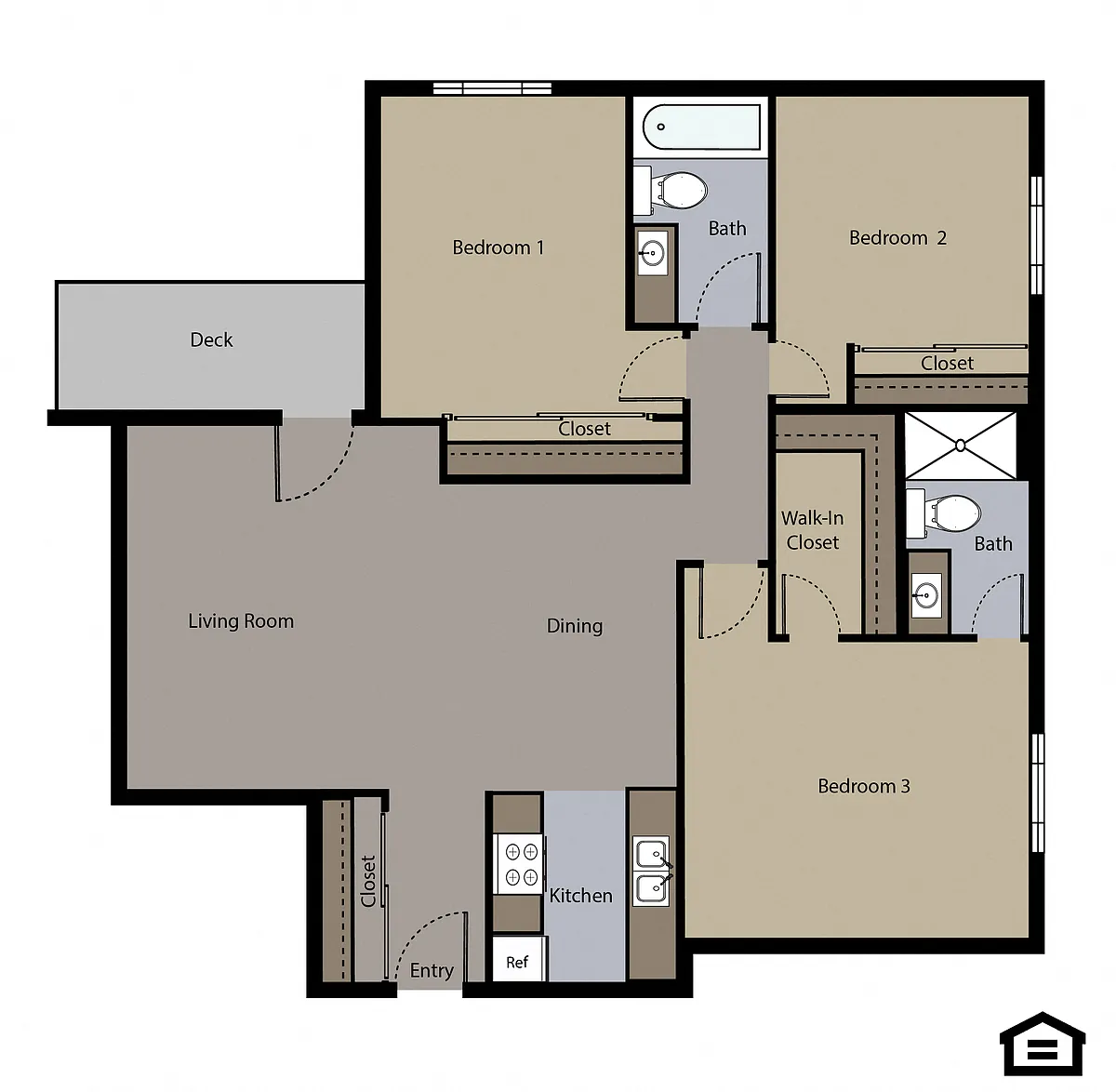 Floor plan Maple