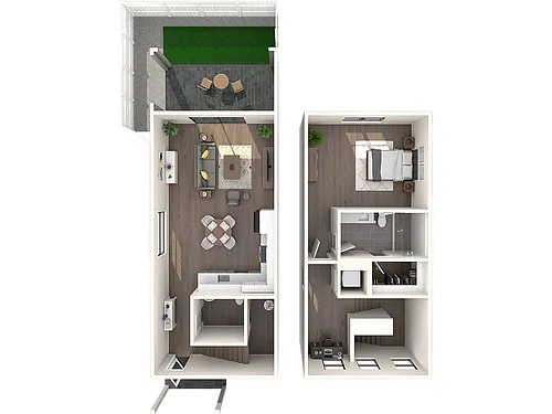 Floor plan Villa