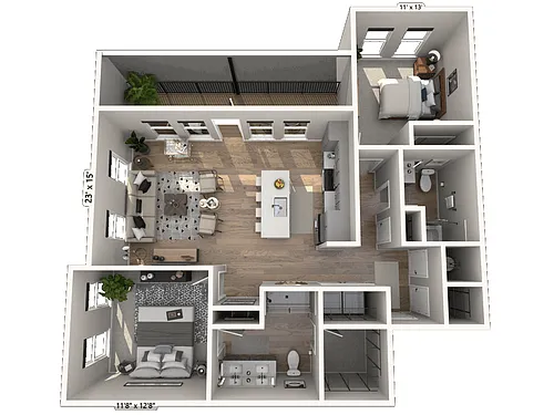 Floor plan C41