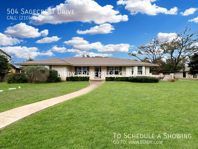 504 Sagecrest Dr, Hollywood Park, TX, 78232