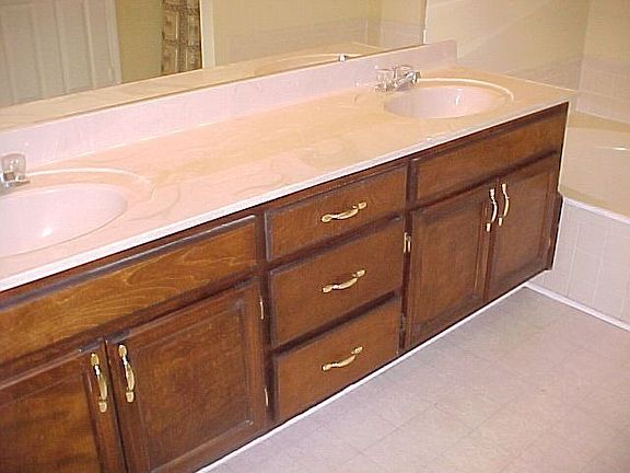 Master Bath has Dual Vanities