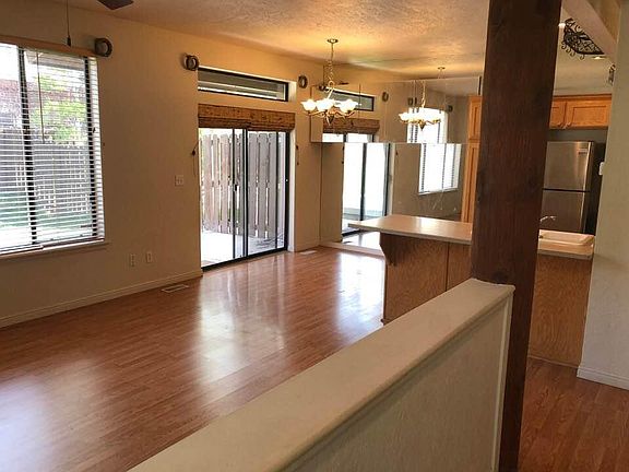Lovely main floor open plan, wood floors!