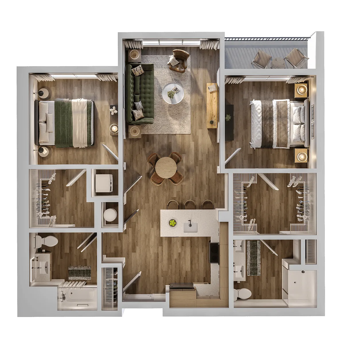 Floor plan B2