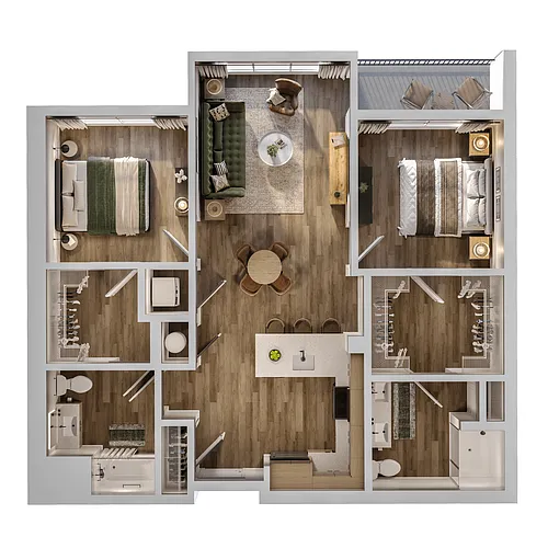 Floor plan B2