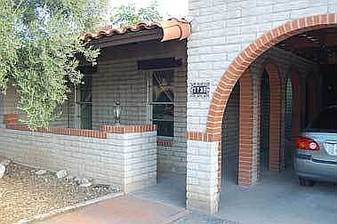 Front & carport.  Room for 2 cars